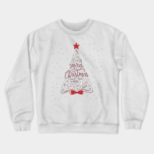 Ladies Merry Christmas Shirt, Women Christmas Shirt, Cute Christmas Shirt, Women Holiday Shirt, Leopard Print Christmas Tree Shirt Crewneck Sweatshirt